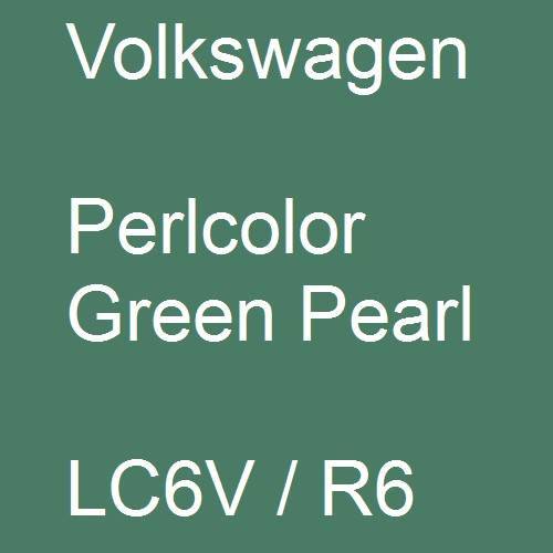 Volkswagen, Perlcolor Green Pearl, LC6V / R6.